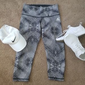 Black and white leggings